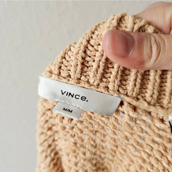 Vince V Neck Sweater Medium - Picture 5 of 8